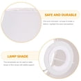 thumbnail image 3 of IFANLANDOR Cloth Lampshade Table Lamp Shade White Modern Minimalist Design 1Set, 3 of 6