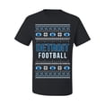 thumbnail image 2 of Wild Bobby City of Detroit DET American Football Fantasy Fan Sports Men T-Shirt, Black, Medium, 2 of 6