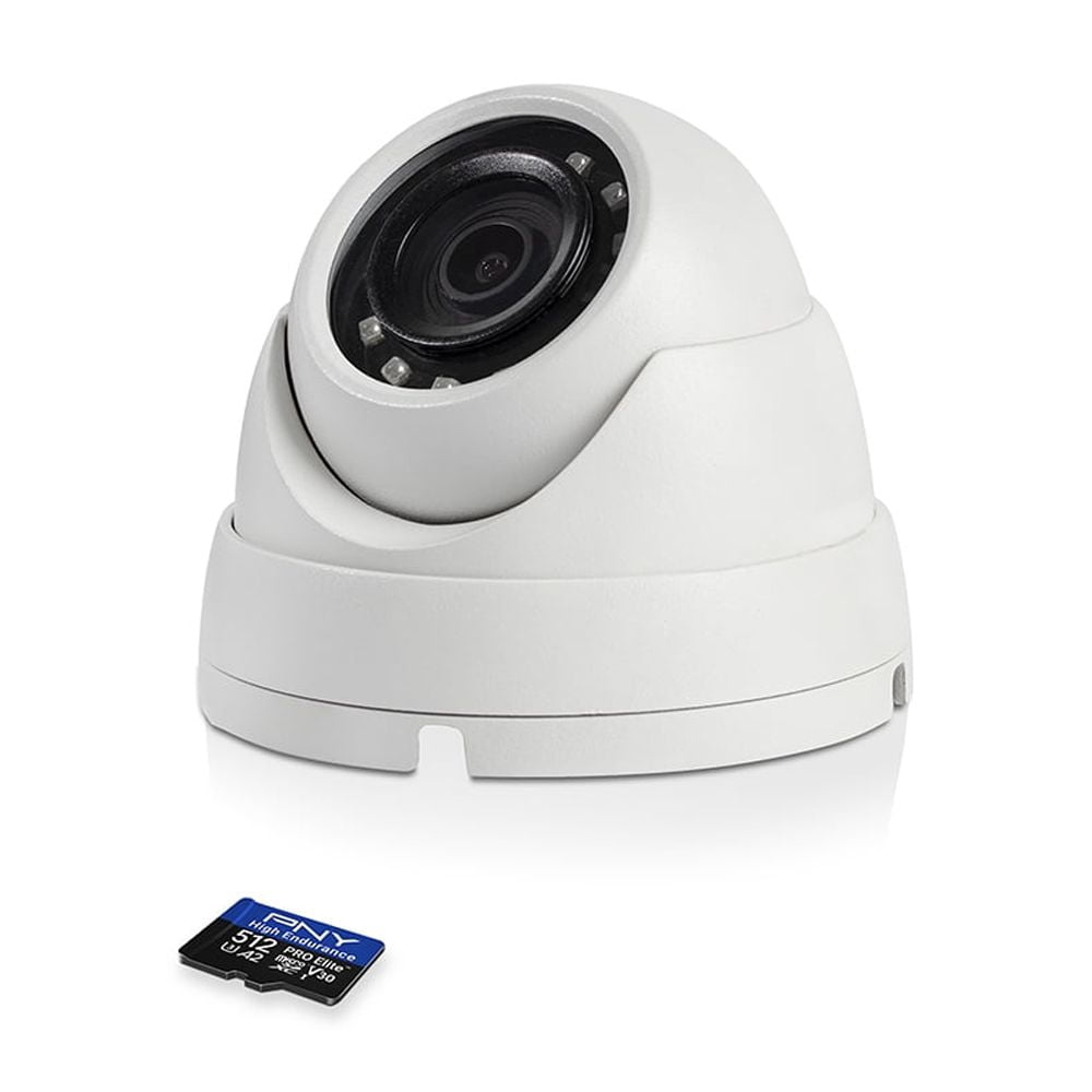 PNY 512GB PRO Elite™ High Endurance C10 U3 V30 A2 microSDXC – Up to 137.6K Continuous Recording Hours, Up to 100/90MB/s Read/Write, 4K UHD, Full HD, UHS-I, Surveillance, Home Security, Dash Cam