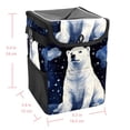 thumbnail image 5 of Polar Bear Foldable Car Trash Bin with Lid, Leak-Proof Mini Trash Can, Car Garbage Can, and Hanging Storage Bag, 5 of 6