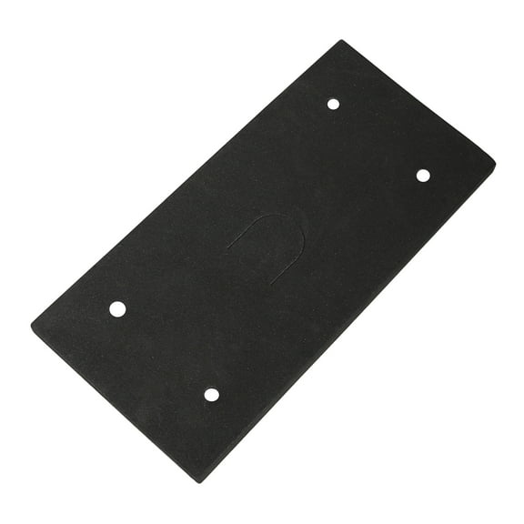 Unique Bargains Rectangle Shaped Black Foam Sander Back Pad Sanding Mat