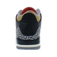 thumbnail image 3 of Air Jordan 3 CK9246-067 Sneakers Women's Black Leather Basketball Shoes PRO107 (Black,5), 3 of 5