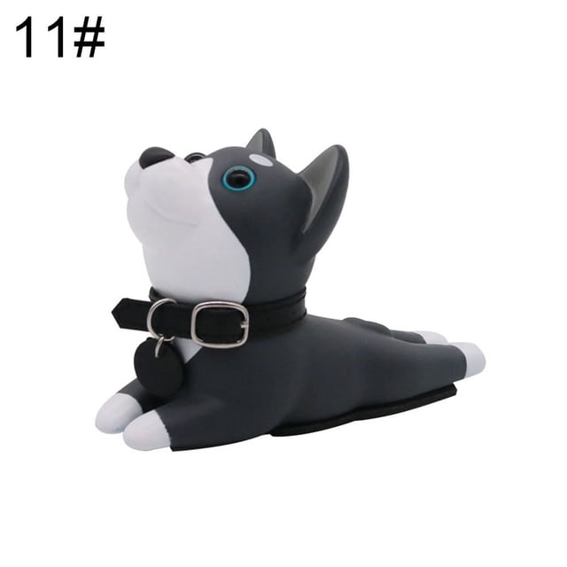 Flmtop Mignon Chien Cochon Souris Chat Forme Porte Bouchon Titulaire Dur PVC Doorstop Coin Cadeau