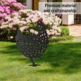 thumbnail image 3 of Estaca de Jardín de Pollo, Exquisita Estatua de Pollo de Silueta Hecha A Mano de Hierro Para DecorAción de Patio, Resistente a la Interemperie, Diseño Novedoso, Planifique Su, 3 of 7