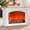 White Rectangle, variant on Fireplace Lanterns Decorative,Large Fake Fire Place,Flame Effect LED Fire Lamp,Battery Operated USB Charge Portable Fireplace,Indoor Outdoor Christmas Decoration (White Rectangle)
