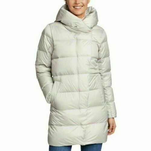 eddie bauer long puffer coat