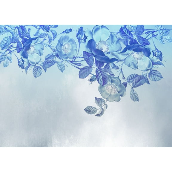Blue Aura Wall Mural