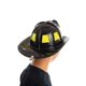 thumbnail image 3 of Casco Fire Chief Aeromax negro para niños mayores de 3 años, 3 of 5