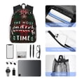 thumbnail image 5 of Lafuoo Wonderful Time Christmas Pattern Casual Backpack, Large Capacity Adjustable Shoulder Strap Computer Backpack, Unisex, Suitable for Campus, Business,Travel-One Size, 5 of 6