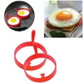 thumbnail image 1 of TIMIFIS Cake Mold 2 X Frying Rings Fry Poacher Mould for Pancakes Ring Baking Tool, 1 of 2
