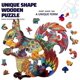 thumbnail image 2 of Unique Wooden Puzzles for Adults Squirrel Animal Shape Magic Wooden Jigsaw Puzzle Difficult Irregular Wooden Puzzles with Unique Pieces, 100 Piece, Sm, 2 of 4
