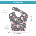 thumbnail image 4 of Kdxio Pigs 1 Bibs For Babies, Baby Bibs for Eating, Toddler Bibs, Waterproof Bibs, Feeding Bibs, for Toddlers, Boys, Girls, 4 of 8