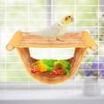 thumbnail image 4 of UYUH House Tent Toy Bird Cage Perch Winter Warm Bird Nest Bed for Hanging Cuddly House Parrot House Tent Toy Bird Cage for Budgies Lovebirds Finches, 4 of 5