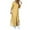 Yellow, variant on Ketyyh-chn99 Wedding Guest Dresses for Women 2024 Floral Flare Dress Women's Floral Boho Dress Wrap V Neck Short Sleeve Belted Ruffle Hem A-Line Flowy Maxi Dresses Navy,2XL