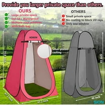 Privacy Shower Tent, Changing Tent, Bathroom for Camping Hiking Beach Picnic