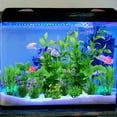 thumbnail image 6 of Fish Tank Accessories Green Plants, 11pcs Green Fish Tank Decorations, Aquarium Decor Plastic Plants, 6 of 7