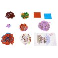 thumbnail image 3 of Juego de bloques de construcción de flores de cerezo Nikou Micro Bloque de construcción morado, 3 of 15