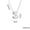 S, variant on Fiaya Women Bubble Letter Necklace, 1Pc Personalized Silver Balloon A-Z Initial Pendant Necklace, Trendy Letter Pendant Choker, Dainty Jewelry Gift for Women (A)