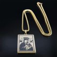 thumbnail image 6 of HOOUN Men's Stainless Steel Amulet Virgin Mary Pendant Necklace Jewelry Wholesale Gift-Silver, 6 of 6