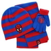 Spiderman 3 Piece Knit Hat, Scarf and Glove Set