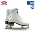 thumbnail image 5 of BOTAS - model: DIANA / Made in Europe (Czech Republic) / Comfortable Figure Ice Skates for Girls, Kids / Real Leather Upper / Higher and Wider cut / SABRINA blades / White, Junior 1, 5 of 6