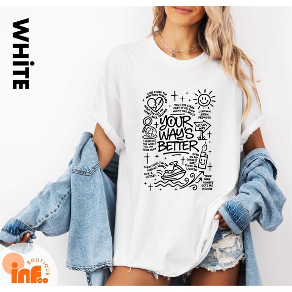 Velto Your Way Is Better Proverbs 16:9, Holiday T-Shirt, Christian Bible Verse Shirt, Faith Jesus T-Shirt, Religious Faith Based Christian Shirt All Size S-5XL