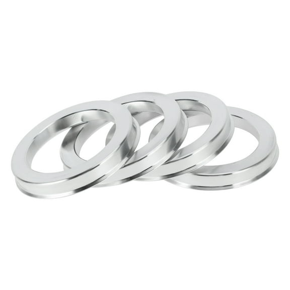 Unique Bargains Hub Centric Rings, 54.1mm ID to 73.1mm OD Vehicle Wheel Hubrings Aluminum Alloy, 4 Pcs