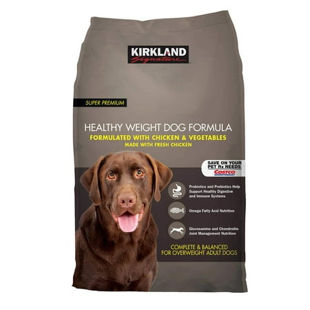 Kirkland Signature Healthy Weight Formula Chicken & Vegetable Dog Food 40