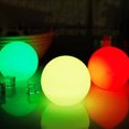 thumbnail image 6 of LED Floating Pool Light | Waterproof IP68 Glowing Night Lamp for Pool Party Decor | 16 Colors 4 Modes Remote Control | Rechargeable Ambient Mood Light | 2 Pack | Tennis Ball Size | For Indoor, 6 of 8