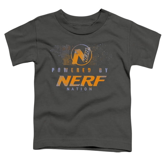 Nerf Powered By Nerf Nation S/S Toddler T-Shirt Charcoal