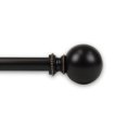 thumbnail image 2 of Domovina Elias 13/16" Single Curtain Rod-Color:Black,Size:66-120", 2 of 2
