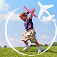 thumbnail image 5 of Foam Airplanes for Kids Toddler 18.9 inch Foam Glider Stunt Airplane Toy for 3+ Year Old Model Airplanes Kits Aircraft Hand Throwing Planes Flying Aeroplane Birthday Party Favor Gift, 5 of 10