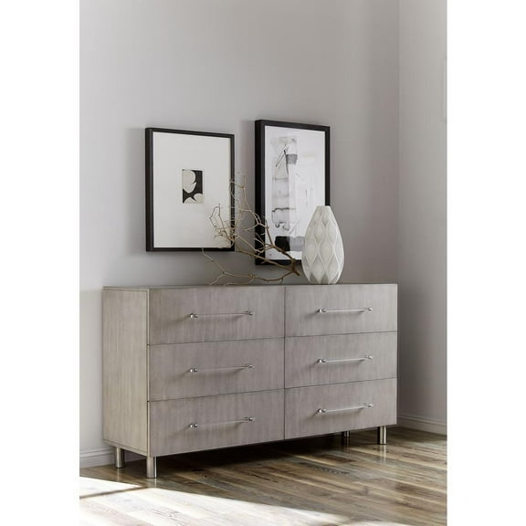 Modus Furniture Argento Dresser in Misty Grey (2024)