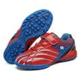 thumbnail image 3 of Zapatos de fútbol para niños Botas de fútbol antideslizantes Tacos Zapatillas de fútbol para césped 3026-Rojo-31 Sailing Electrónica, 3 of 5