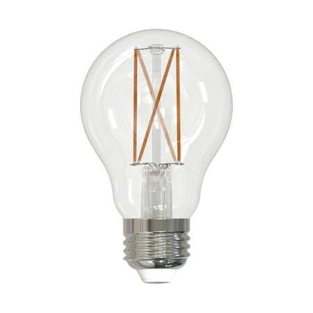 

9W Led A19 3000K Filament Clear E26 Fully Compatible Dimming Pack of 6