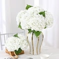 thumbnail image 2 of 4PCS Real Touch Hydrangea Artificial Flowers, 17.7" Full Faux Hydrangea Flowers Latex Fake Spring Summer Flowers for Home Party Floral Arrangements Wedding Bouquets Centerpieces Outdoor Decor, 2 of 5
