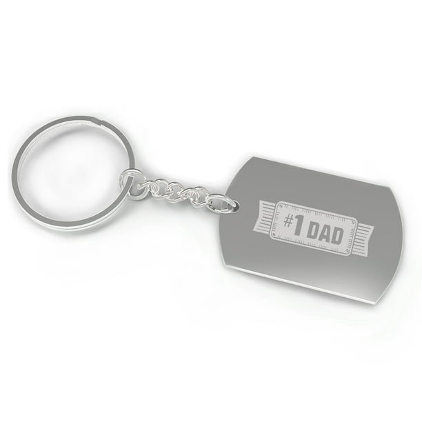 365 Printing Number 1 Dad Key Chain Unique N Funny Fathers Day Gift Ideas For Dad Walmart Com Walmart Com