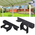 Heavy Duty Pergola Corner Brackets Extension T Brackets for Pergola Gazebo Kit - Walmart.com