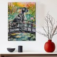 thumbnail image 5 of Colorful Flower Canvas Wall Art, Great Dane Dog Canvas Floral Wall Decor, Dog Wildflower Wall Painting, Poster Art Print for Living Room, Bedroom, Office, 5 of 6