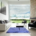 thumbnail image 7 of Ahgly Company Machine Washable Indoor Rectangle Transitional Sky Blue Area Rugs, 6' x 9', 7 of 7