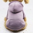 thumbnail image 5 of 2024 Dog Hoodie with Pocket Dog Warm Sweaters - Fall Winter Warm Medium Girl Dog Sweaters Sweater Puppy Clothes Dog Clothes Large Size Dog for Small Medium Dogs Boy Girl, 5 of 9