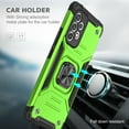 thumbnail image 6 of Xhy Samsung Galaxy A53 5G Case with Screen Protector Magnetic Ring Holder Kickstand Military Grade Full Body Double Layer Drop Protection Durable Detachable for Samsung Galaxy A53 5G Phone - Green, 6 of 9