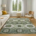 thumbnail image 7 of Addison Rugs Mayfield Premium Machine Washable Transitional Panels Olive Rectangle Rug, 2'6" x 3'10", 7 of 7