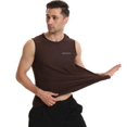 thumbnail image 4 of Men’s BIG and TALL 2 Pack Active Gym Sleeveless Shirts Crew Neck Muscle Tank Top, 4 of 5