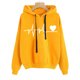thumbnail image 3 of Sudadera con Capucha Gibobby para mujer Premium Love Print Amarillo S, 3 of 3