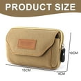 thumbnail image 5 of Apuakthei Bolso para teléfono móvil para hombre, 5 ", bolso para teléfono móvil con cinturón, bolso de lona multifuncional estilo cruzado, 5 of 5