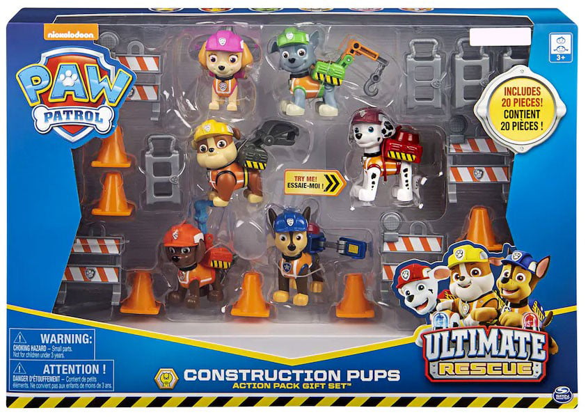 Paw Patrol Ultimate Rescue Construction 