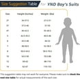 thumbnail image 2 of Boys 5 Piece Slim Fit Suit Set, Solid Formal Dresswear of Jacket Vest Pants Shirt and Tie, 2 of 12