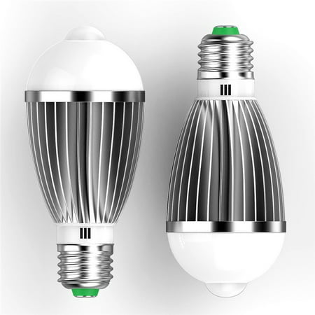 LeadingStar E27 7W PIR Infrared Motion Sensor Light Bulb, Pure (Best Near Infrared Light Bulbs)