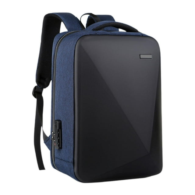 Mochila para portátil Mochila impermeable para ordenador para desplazamientos de negocios y trabajo Azul
